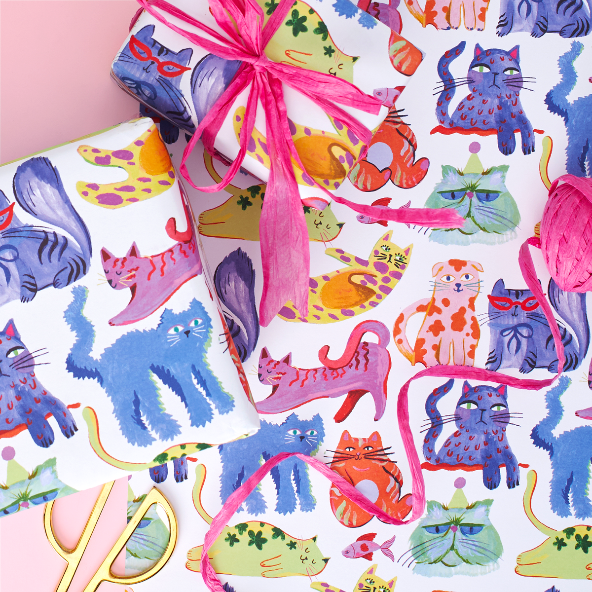 Eleanor Bowmer | Gift Wrap | Cats