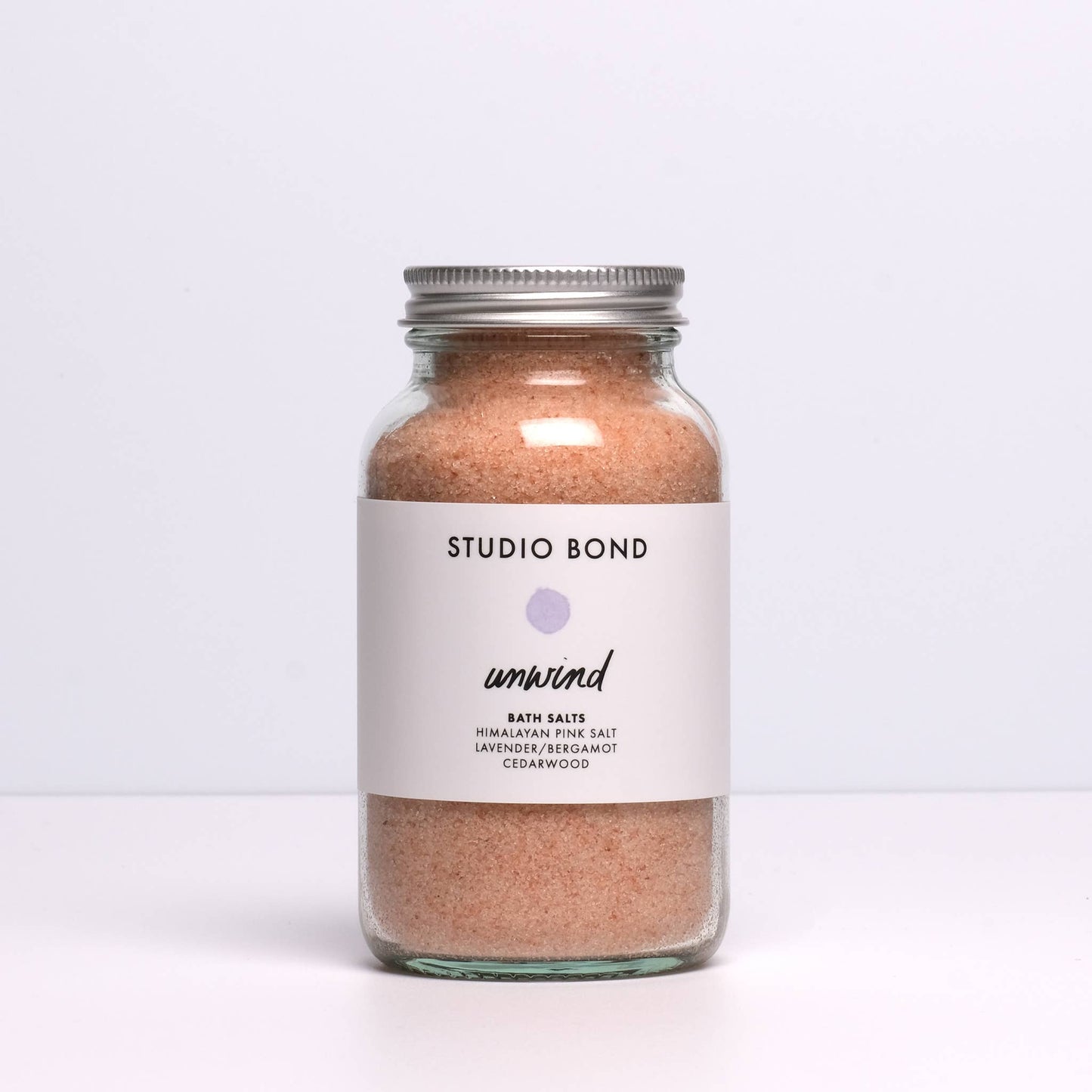 Studio Bond | Bath Salts: 250ml | Unwind Lavender + Bergamot