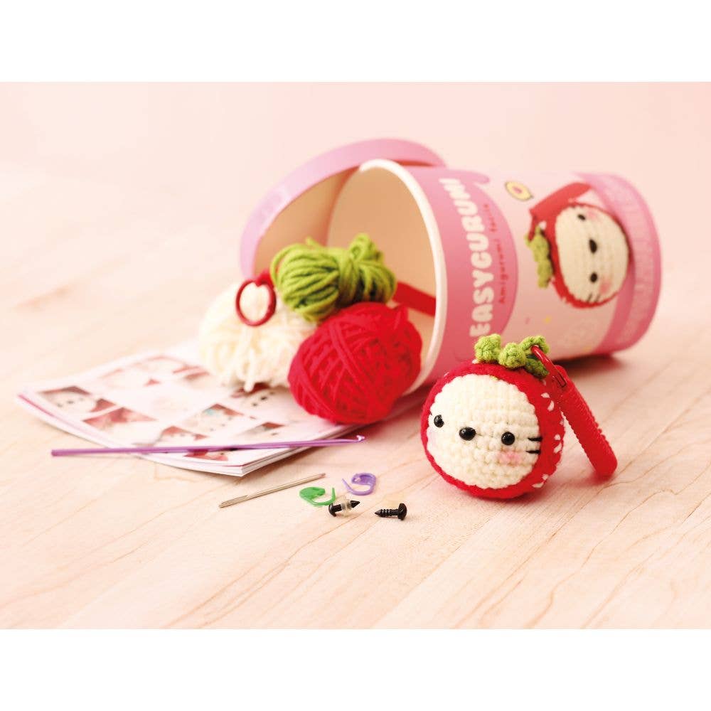 Graine Creative | Easygurumi Crochet Kit | Strawberry