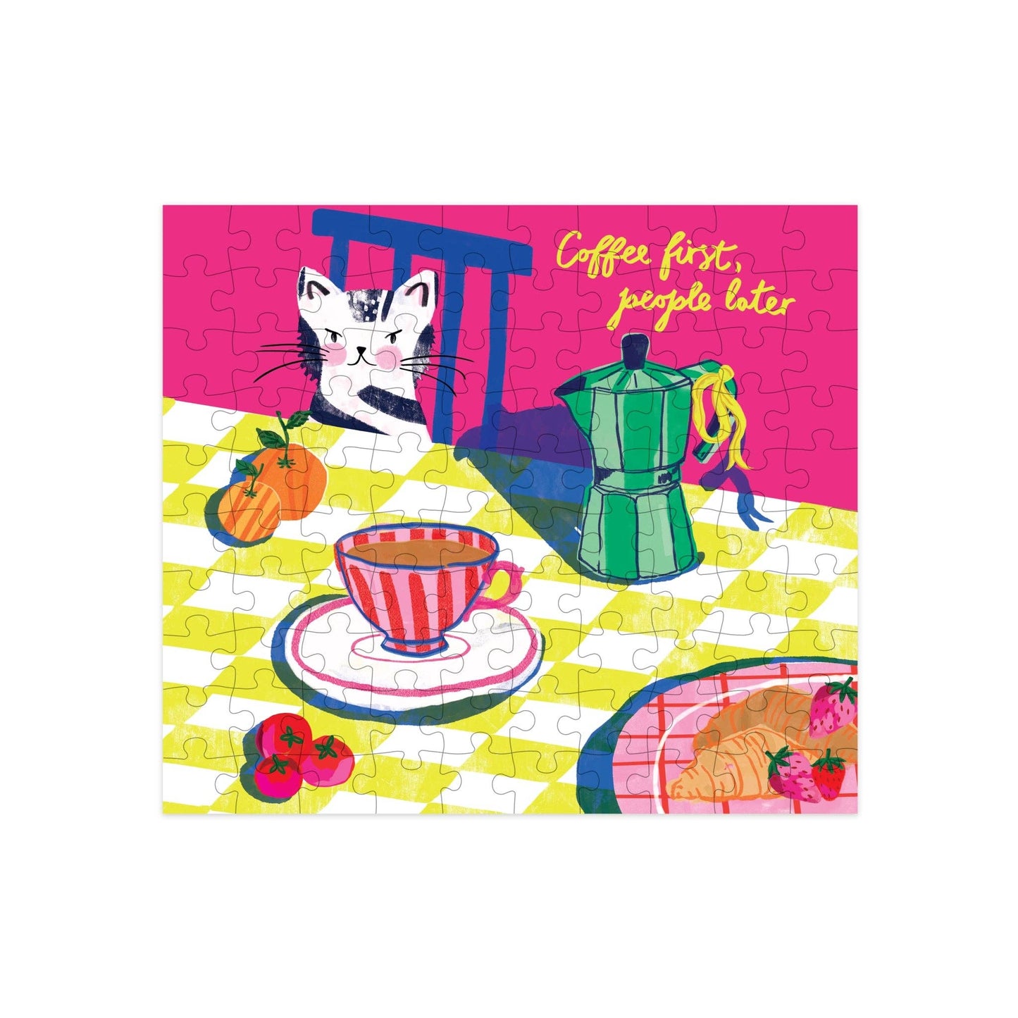 Designworks Collective | Hijinx Mini Puzzle (100pc) | Coffee First People Later
