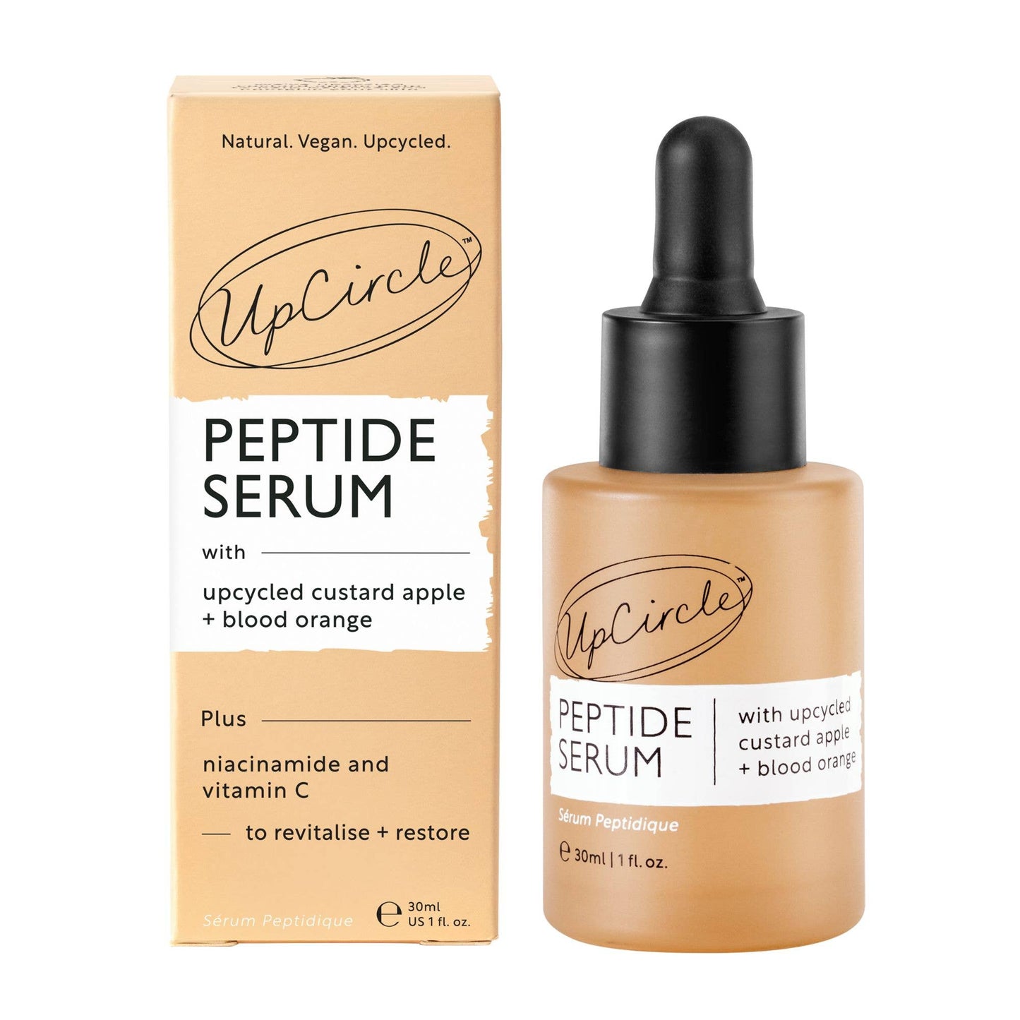 UpCircle | Anti-Ageing Collagen Boosting Peptide Face Serum | 30ml