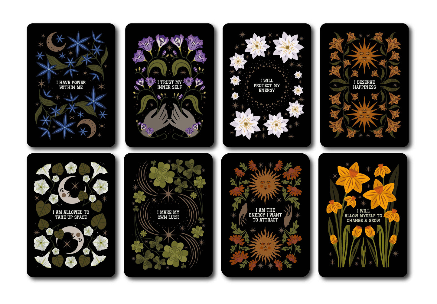 Celestial Flora Affirmations