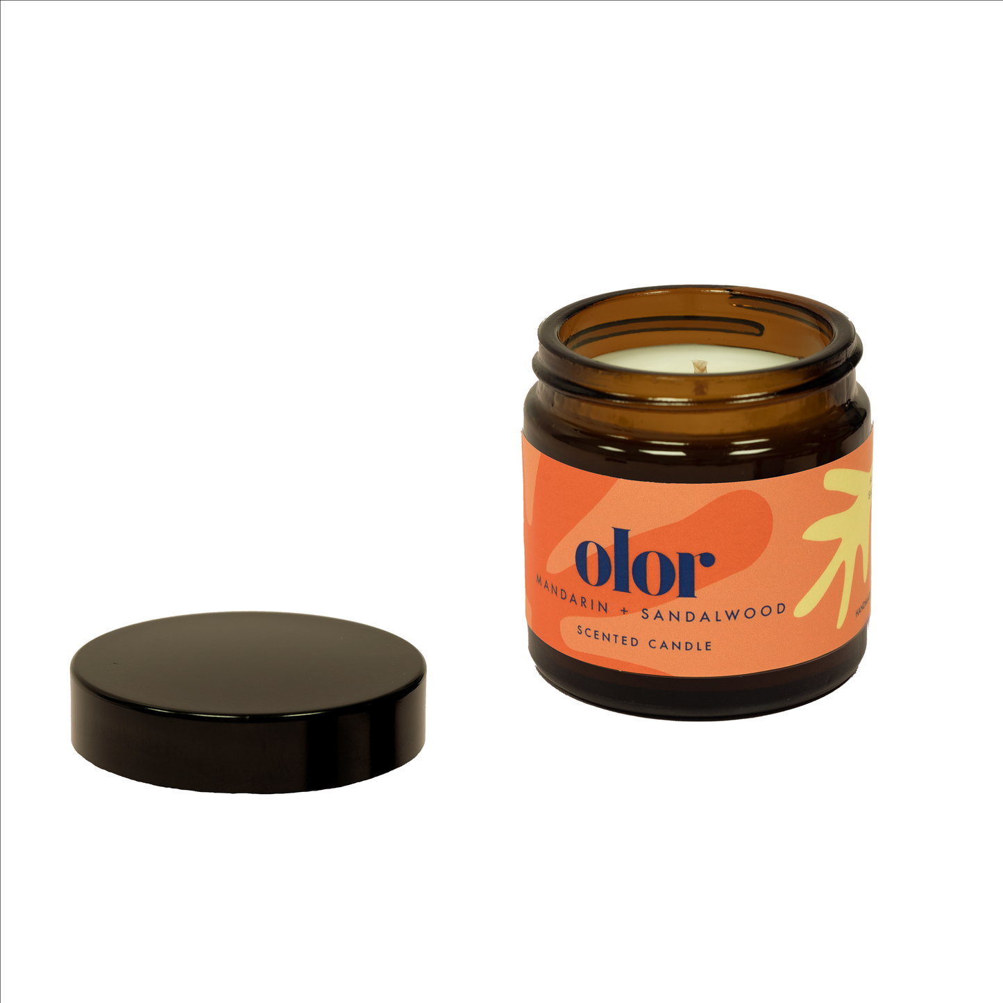 OLOR | Mini Jar Candle | Mandarin + Sandalwood