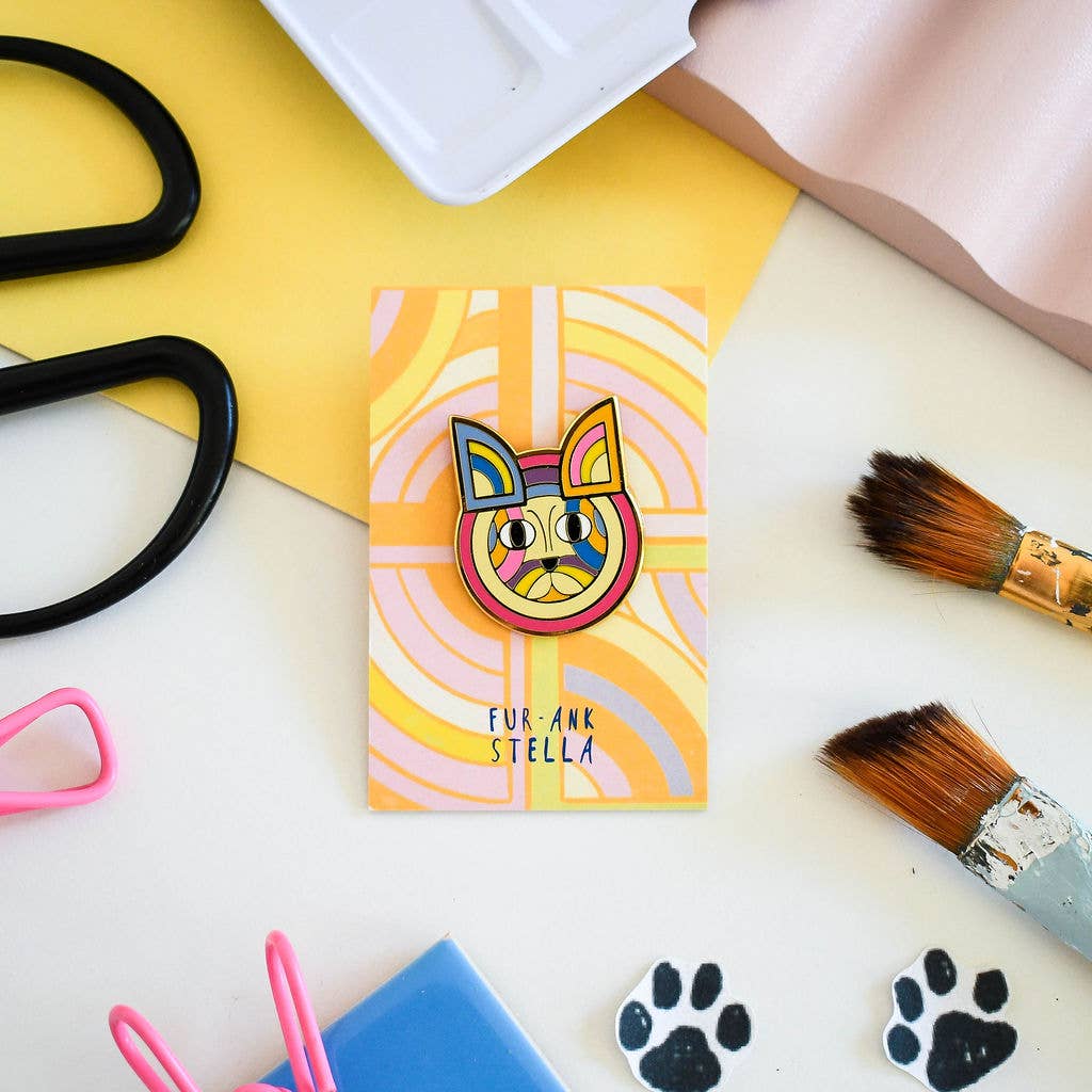 Niaski | Enamel Pin | Fur-ank Stella
