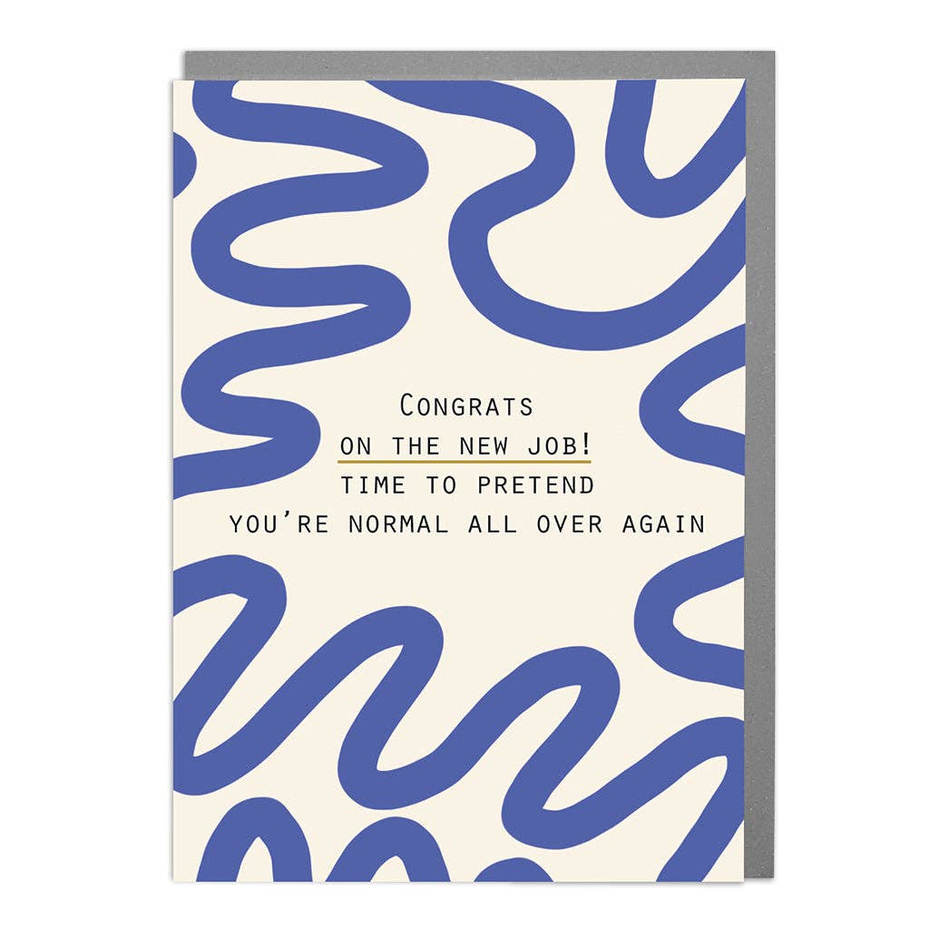 Greetings Card | "New Job"