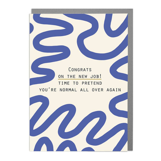 Greetings Card | "New Job"