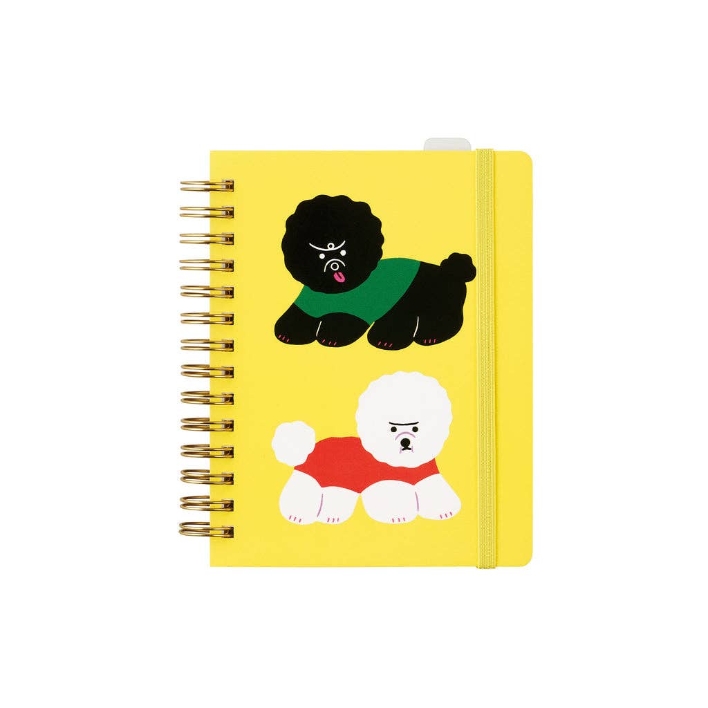 King Jim Hitotoki | Passport Size Ring Notebook | Doggy