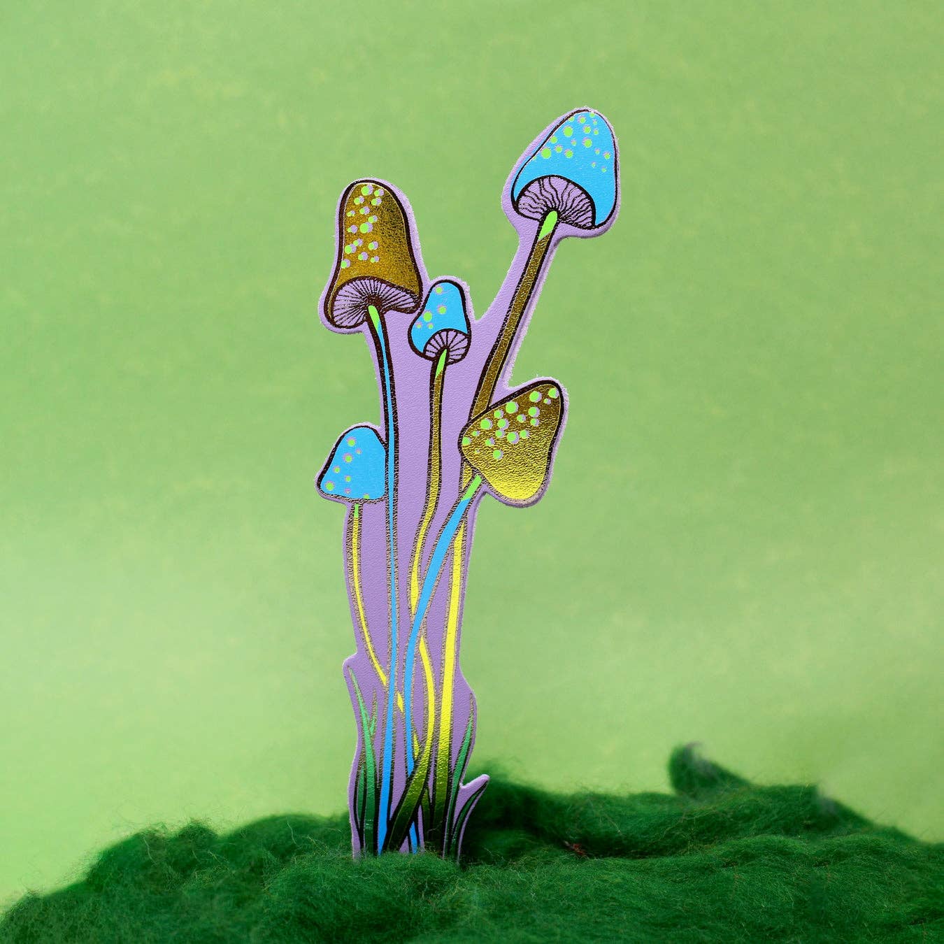 Ark | Mushroom Bookmark | Lilac