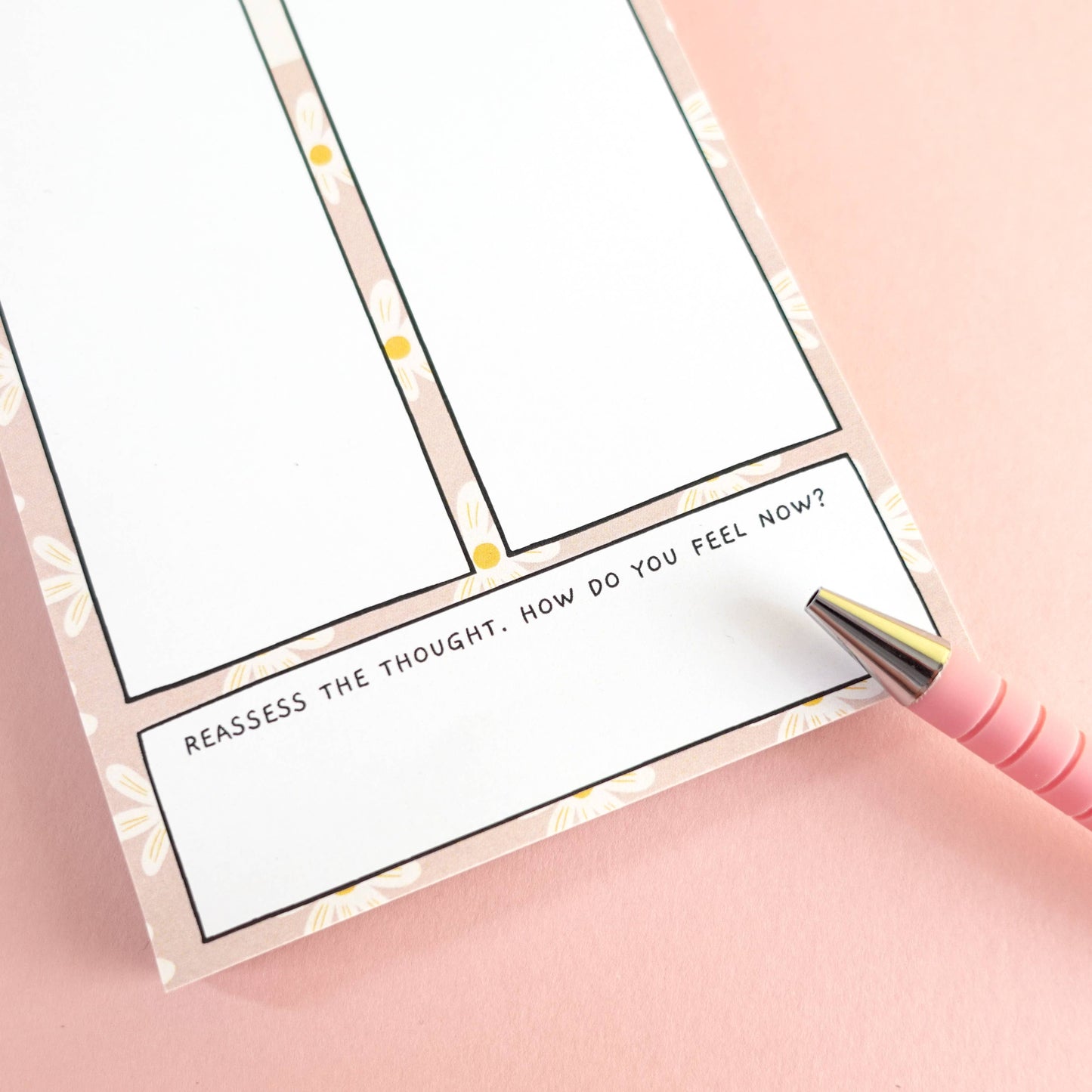 Sunshine Lane | Challenge Negative Thoughts Notepad