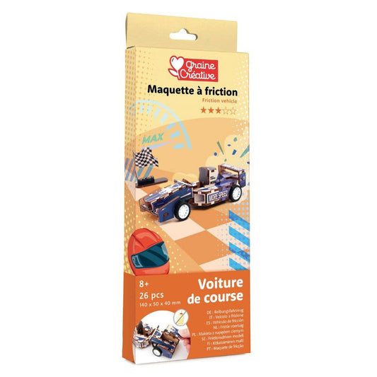 Graine Creative | Wooden 3D Model | Formula 1 Car