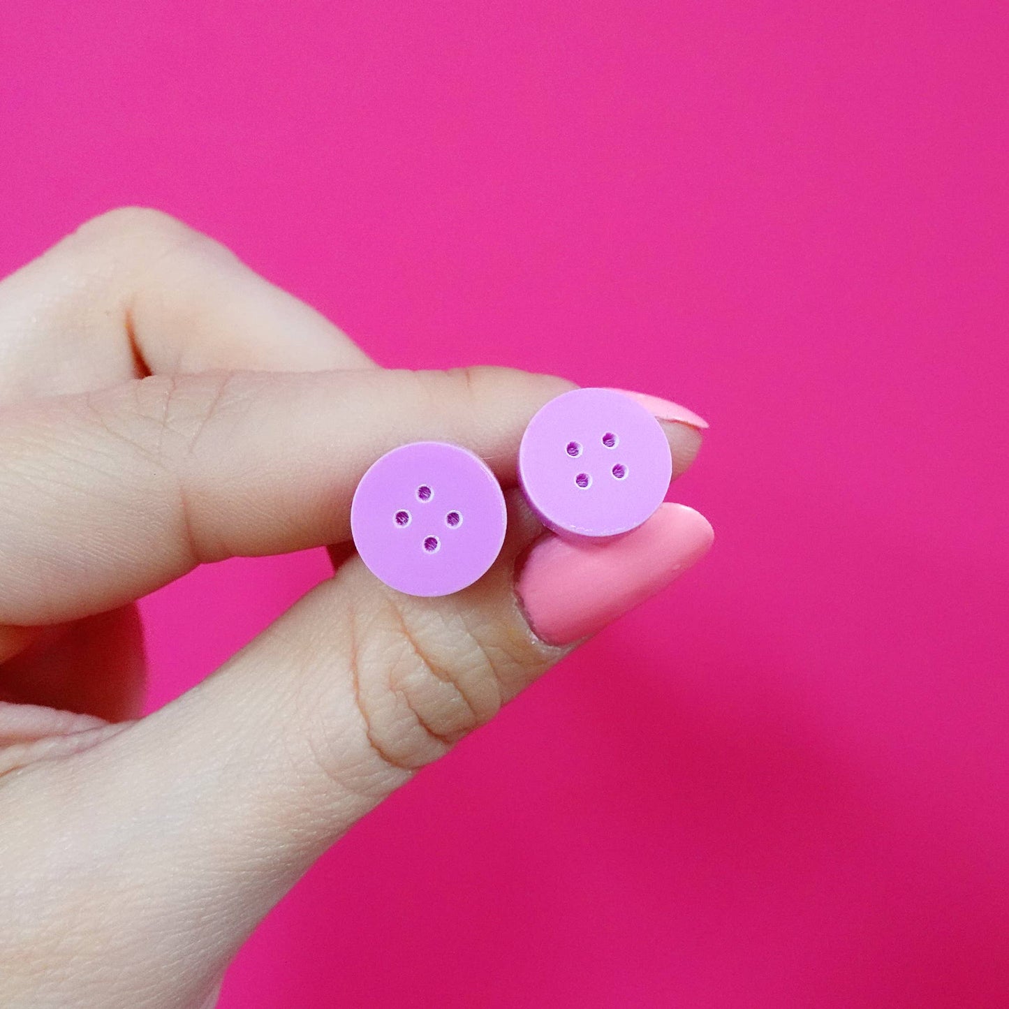 Silly Loaf | Stud Earrings | Buttons