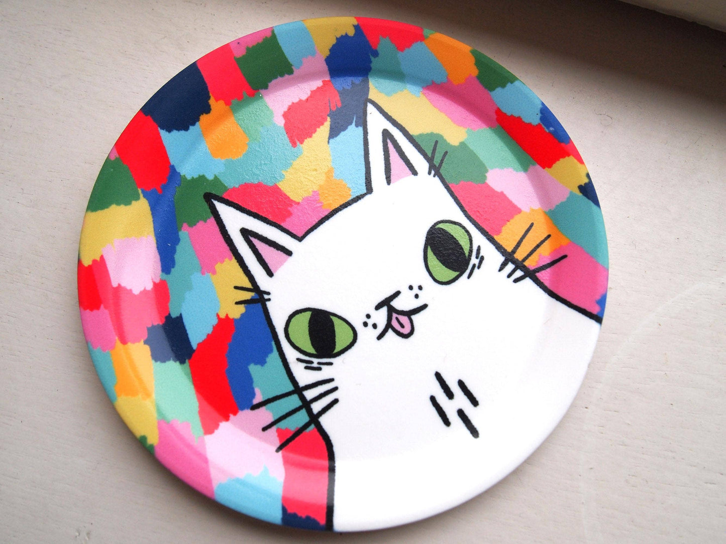I Like Cats | Colourful Cat Jewellery Trinket Dish