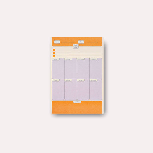 The Completist | Weekly Planner Sticky Notes | Beams