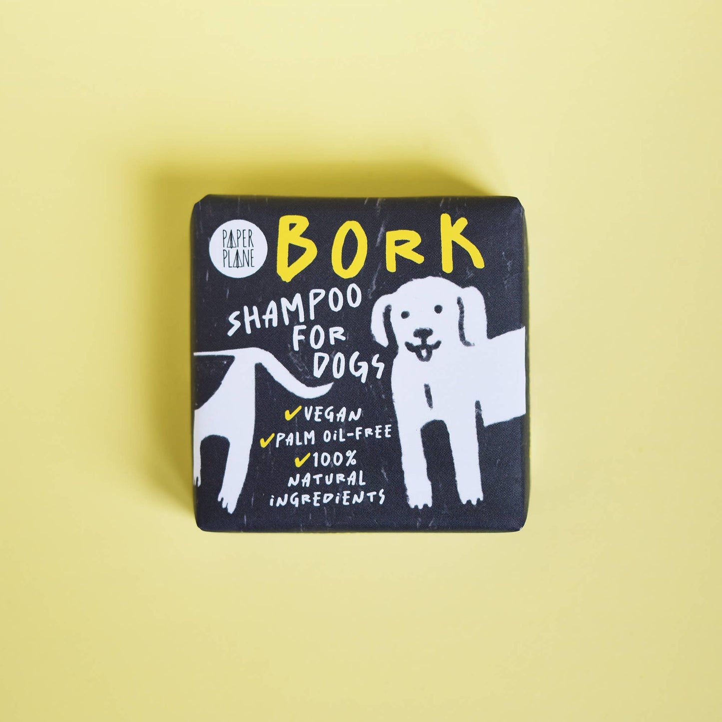 Paper Plane | Bork Dog Shampoo - Natural and plant-based bar