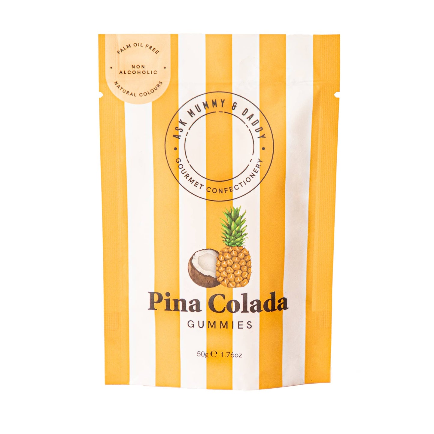 Ask Mummy & Daddy | Pina Colada Gummies 50g