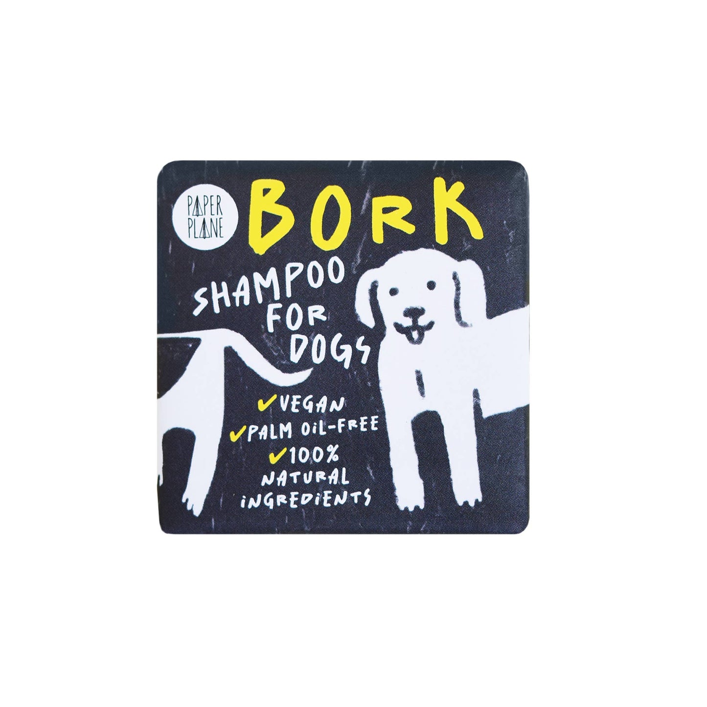 Paper Plane | Bork Dog Shampoo - Natural and plant-based bar