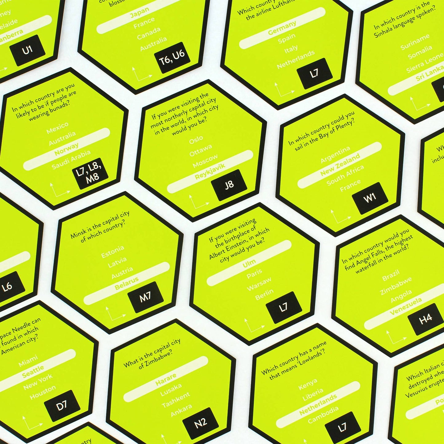 Hexagon Games | Where on Earth Trivia Game