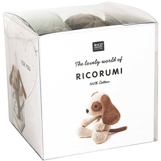 Rico| Ricorumi | Crochet Kit | Puppy