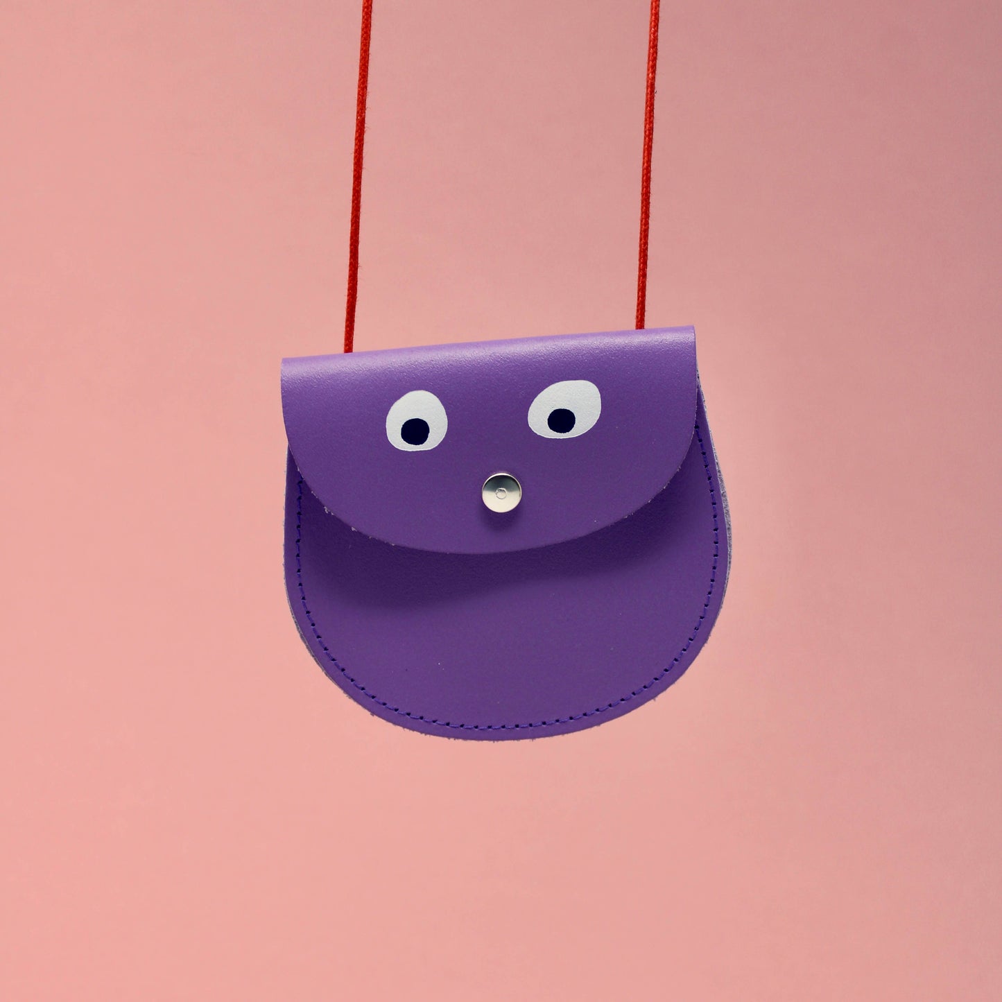 Ark |  Googly Eye String Purse | Cornflower Blue