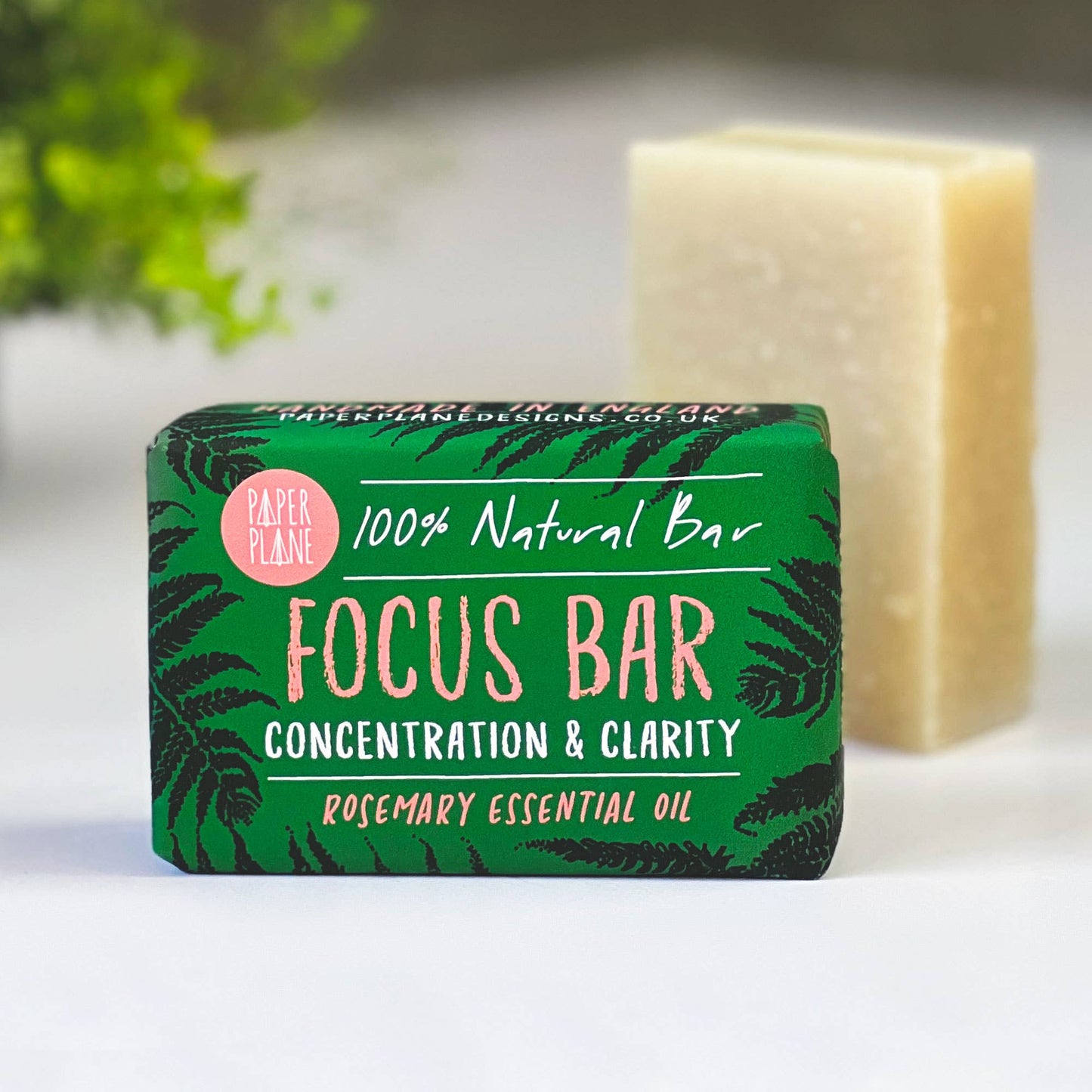 Paper Plane | Focus Rosemary Soap Bar