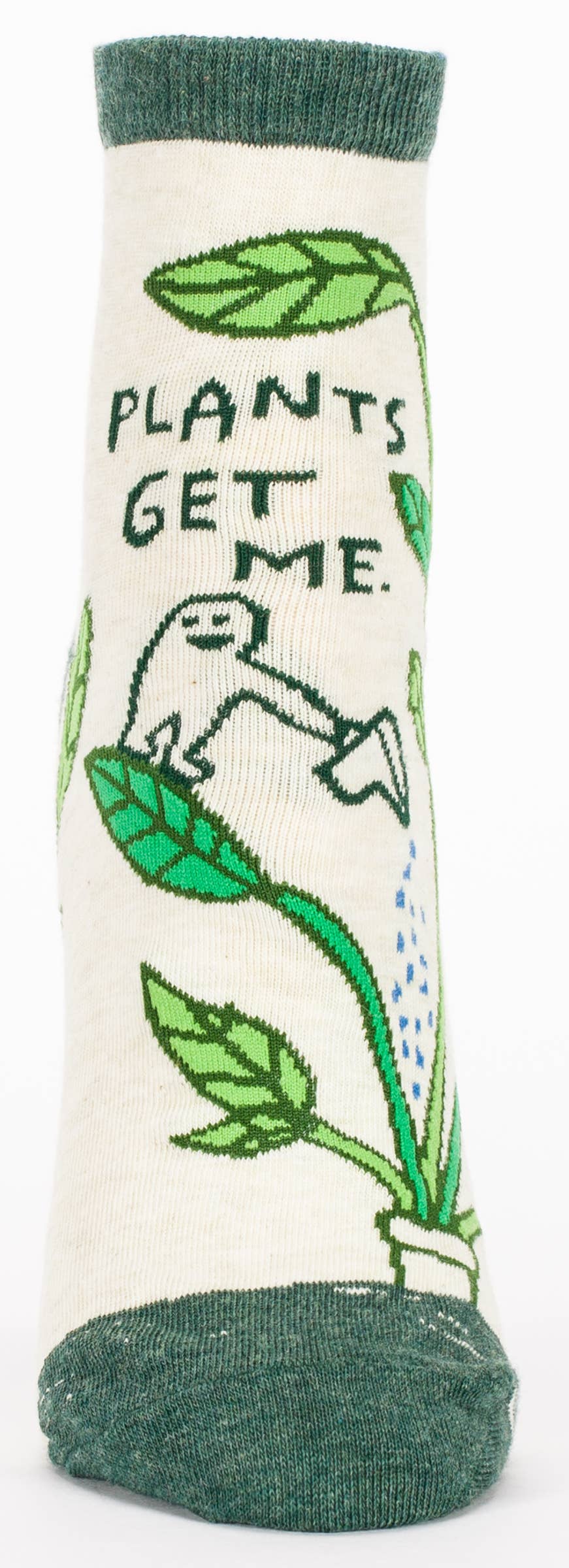 Blue Q | Women's Ankle Socks | Plants Get Me