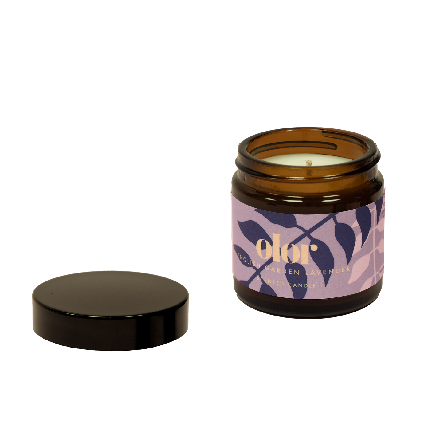 OLOR | Mini Jar Candle | English Garden Lavender