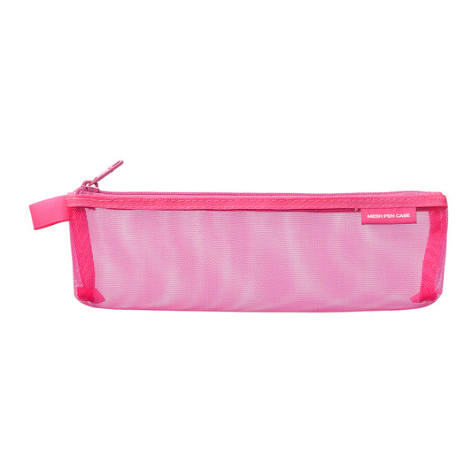 Midori | Mesh Mini Pen Pouch | Pink