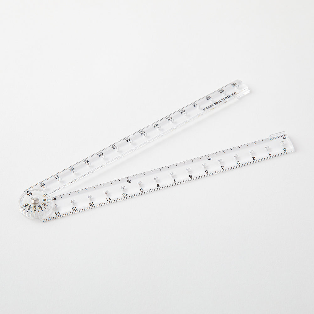 Midori | Multi Ruler <30cm> | Clear