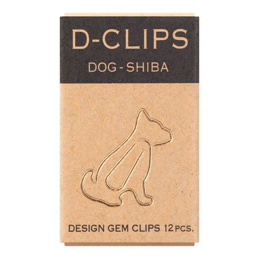 Midori | D-Clips Paper Clips | Dog Shiba