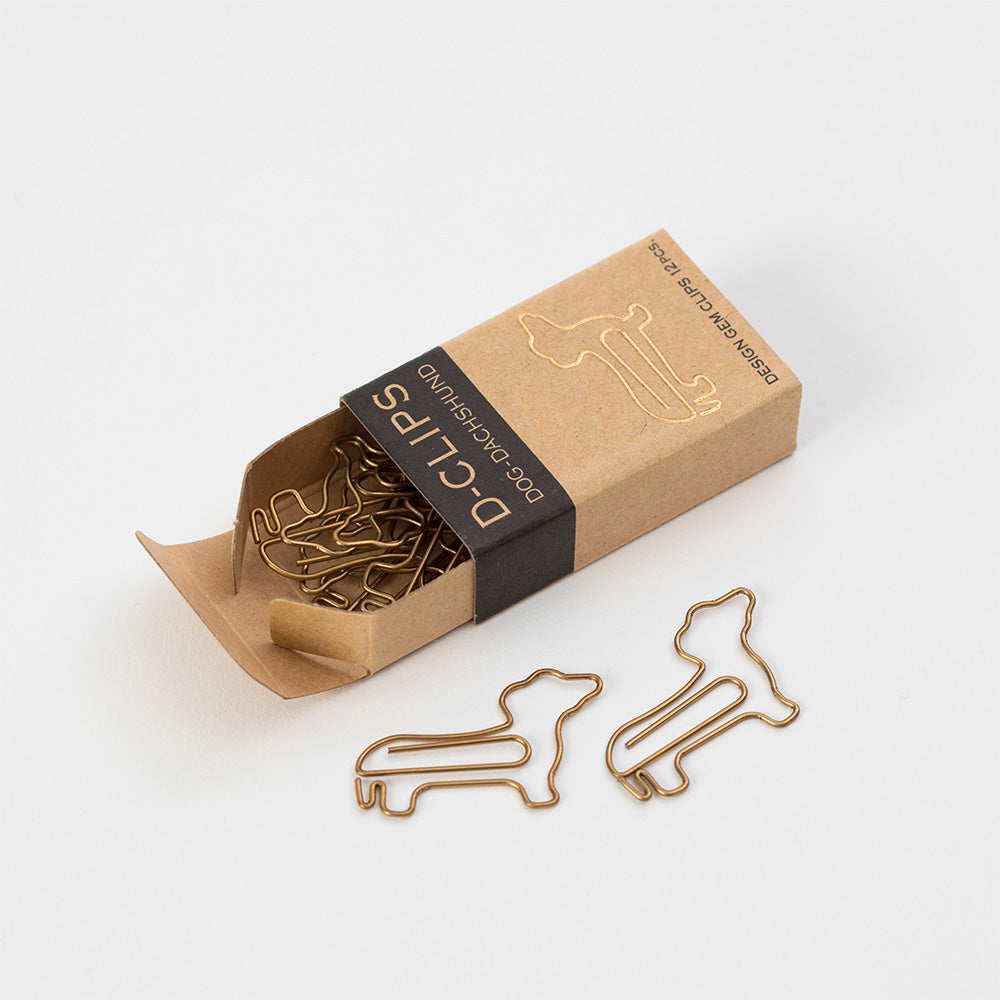 Midori | D-Clips Paper Clips | Dog Dachshund