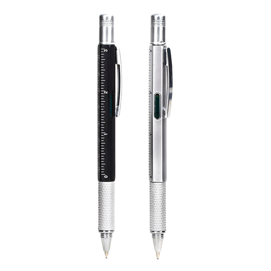 Kikkerland | 4-in-1 Pen Tool | Silver or Black