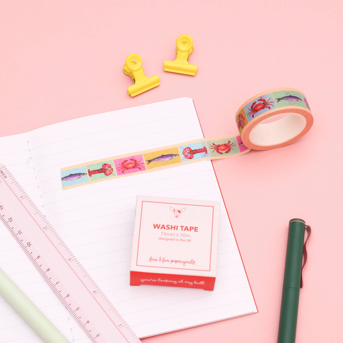 Fawn & Thistle | Washi Tape | Frutti di Mare