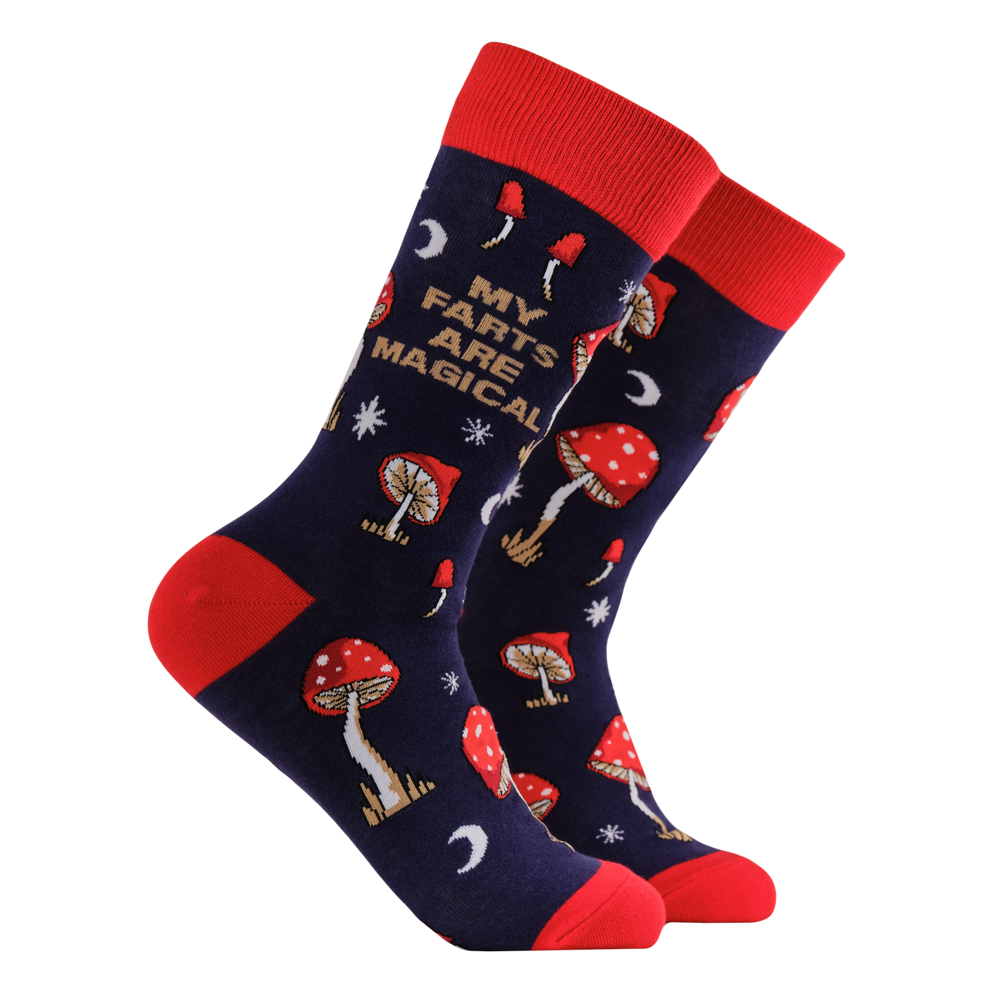 Socktopus | Farts Are Magical | Navy |  UK 9-12