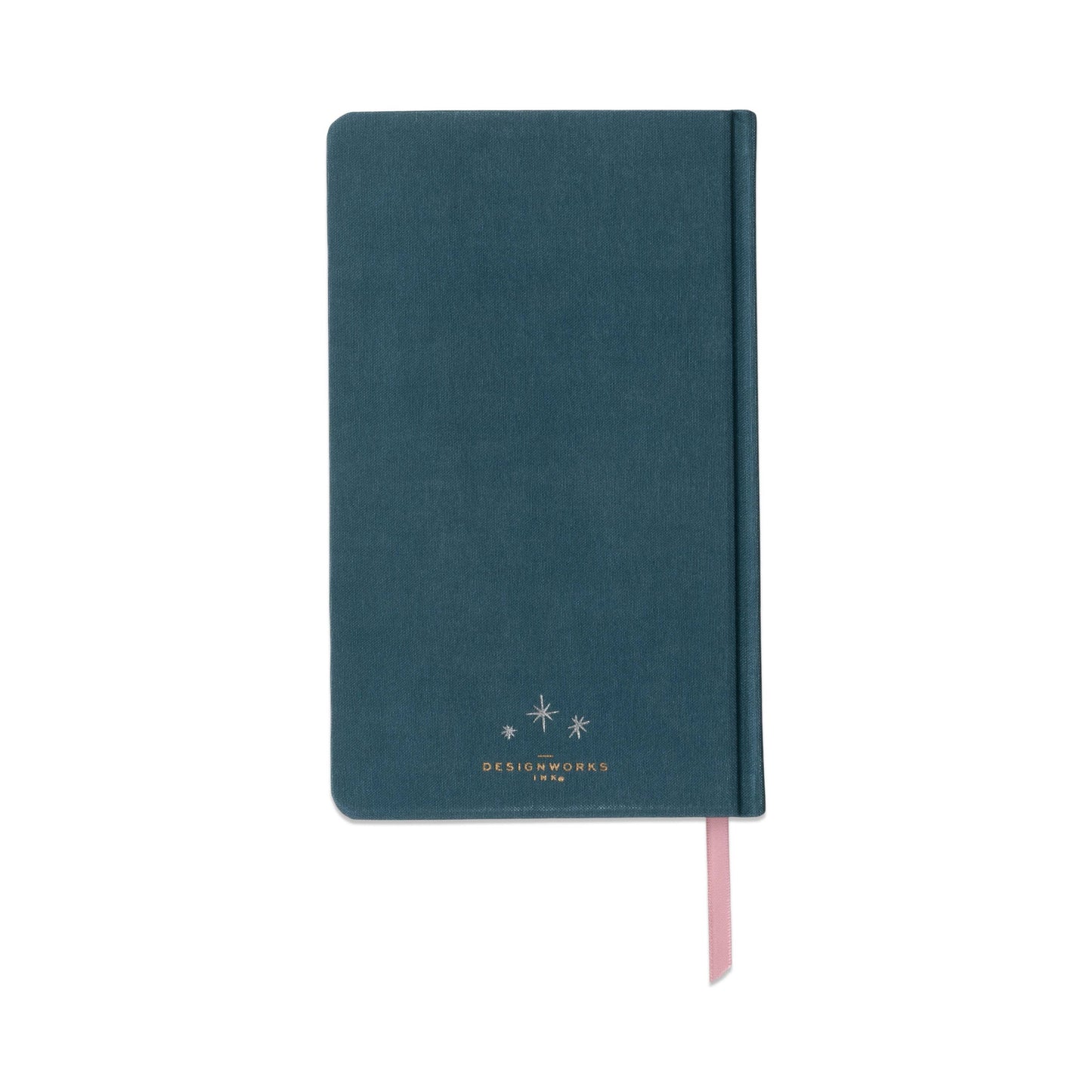 Designworks Collective | Celestial Bookcloth Journal | Teal Moon