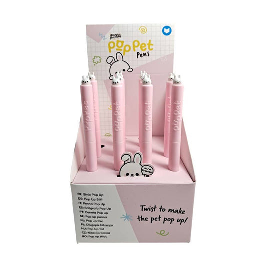 Puckator Ltd | Adoramals Twist Pop Pet Pen | Rabbit
