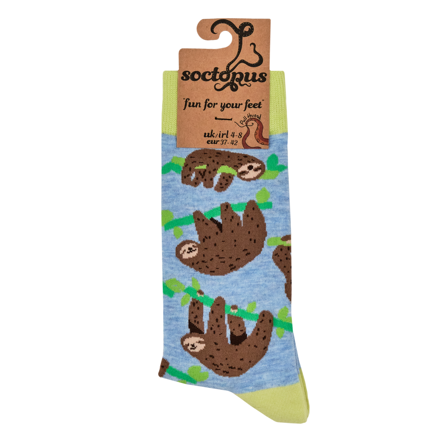 Socktopus | Sloth - Lazy Vibes | L UK 9-12