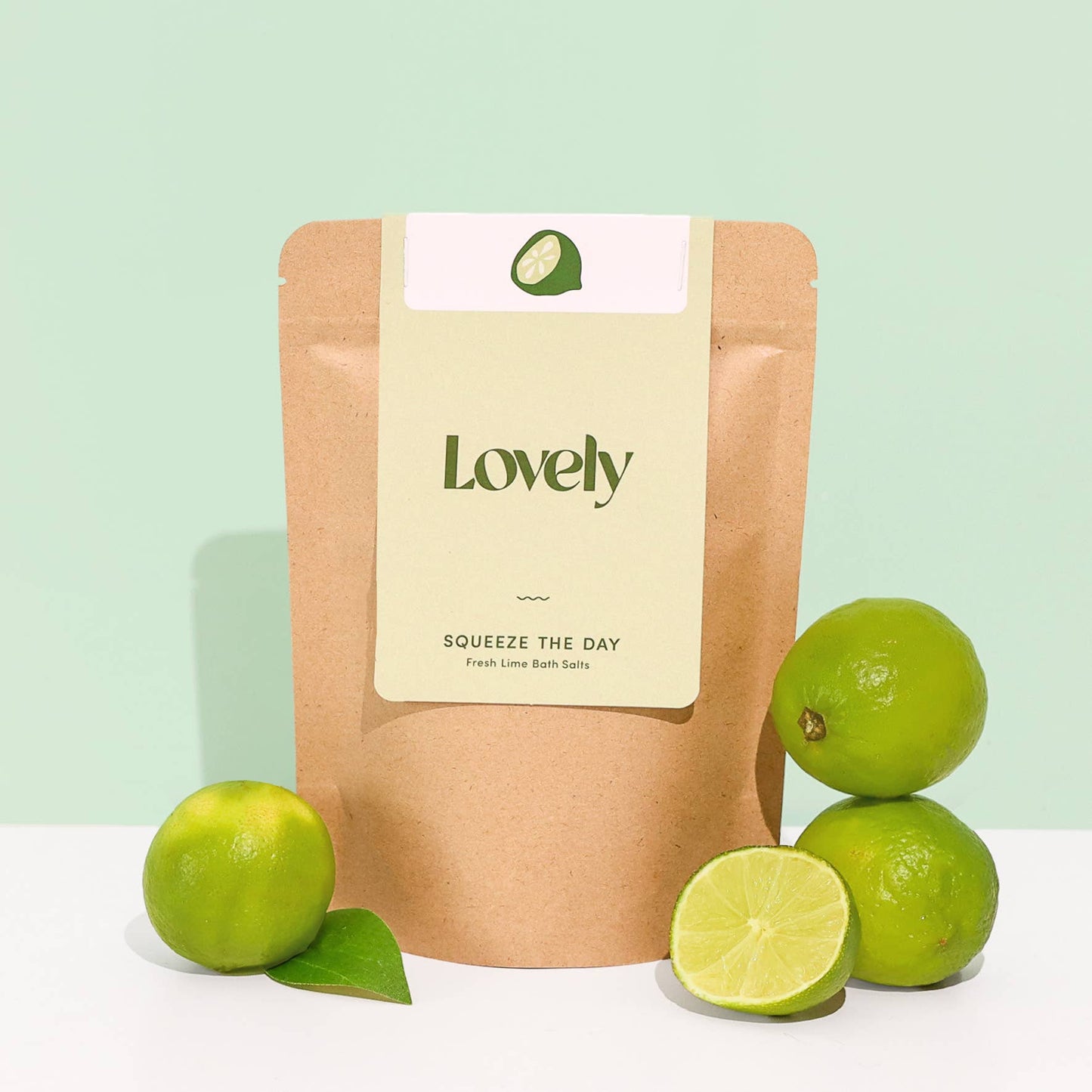 Lovely Skincare | Bath Salts | Squeeze the Day - Fresh Lime