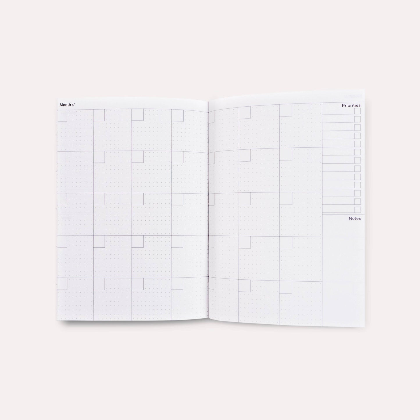 The Completist | A6 Weekly Planner | Fete Undated