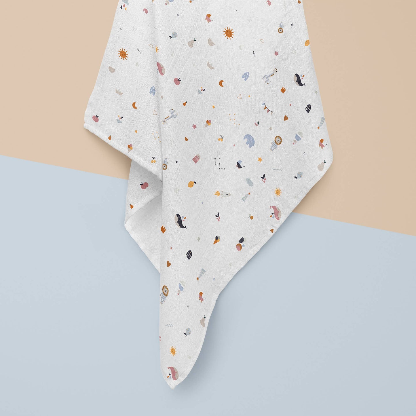 Banks-Lyon Botanical | Bamboo Baby Swaddle Blanket | Signature Print