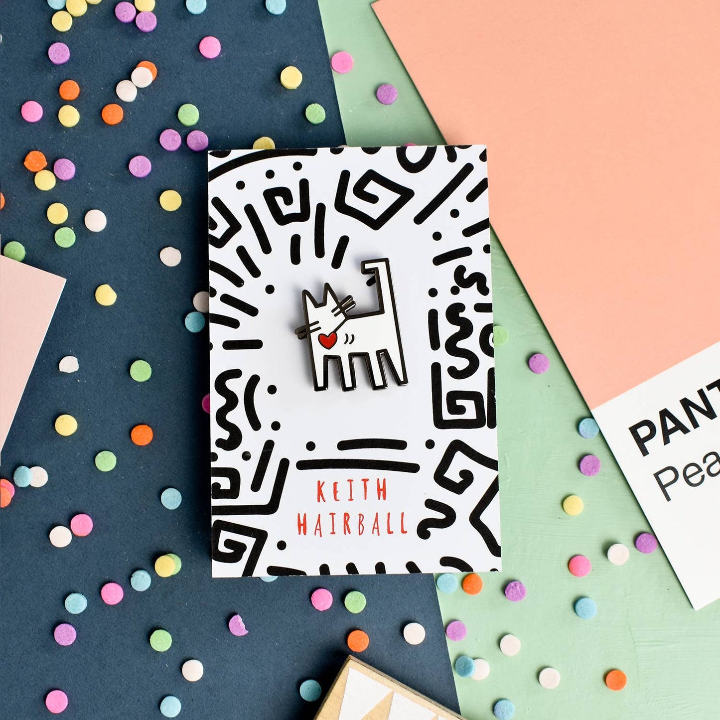 Niaski | Enamel Pin | Keith Hairball