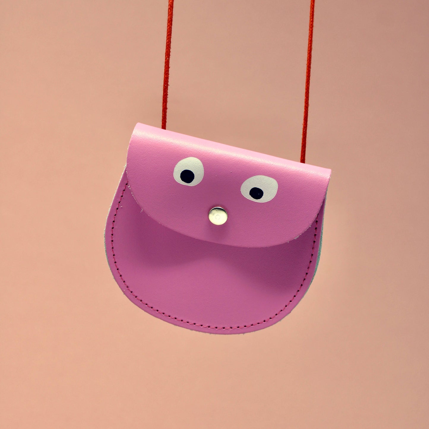 Ark |  Googly Eye String Purse | Cornflower Blue