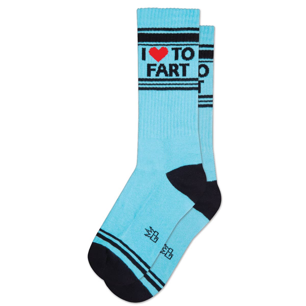 Gumball Poodle | Gym Crew Socks | I ❤️ To Fart