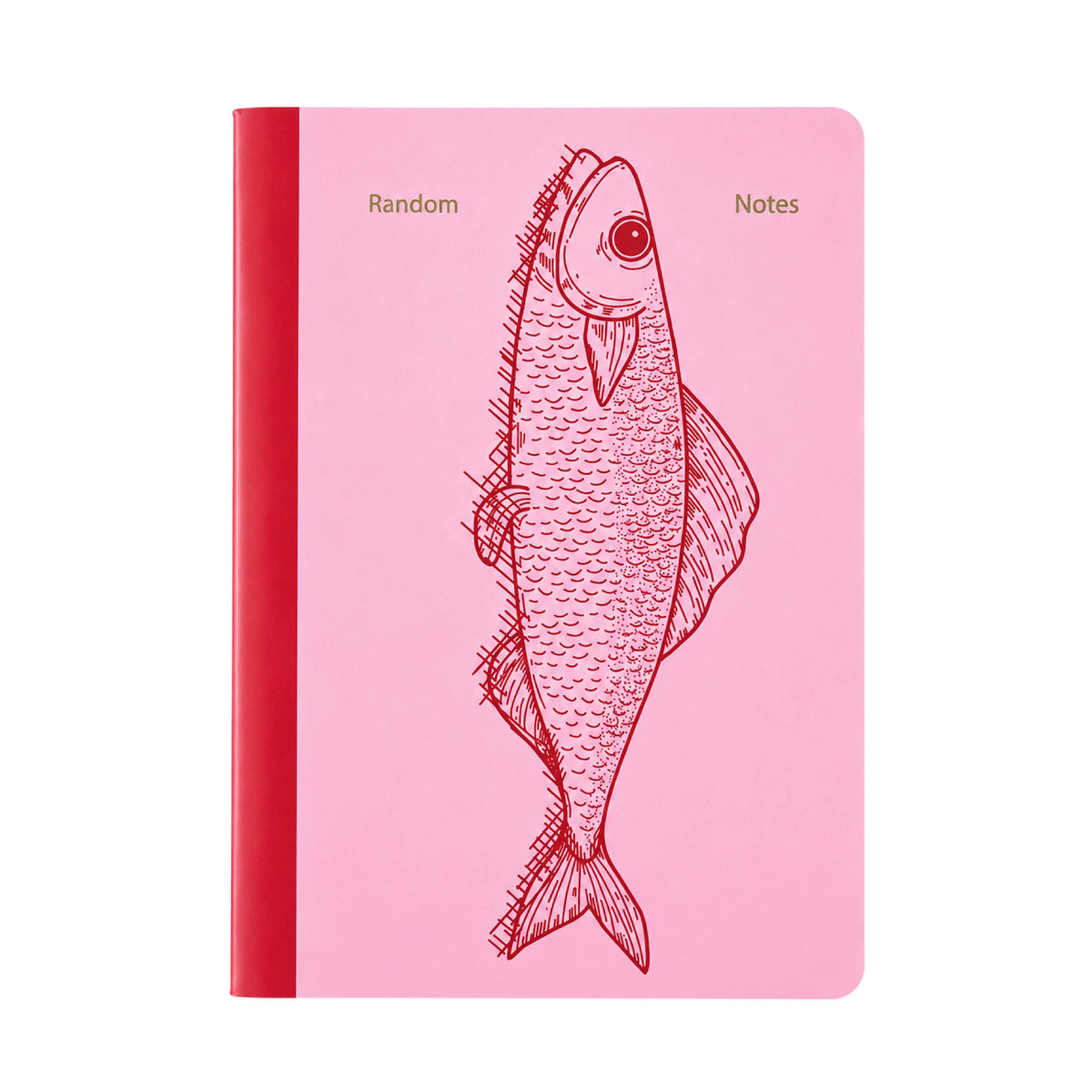 Helio Ferretti | A5 Pisces Random Notes Notebook | Pink