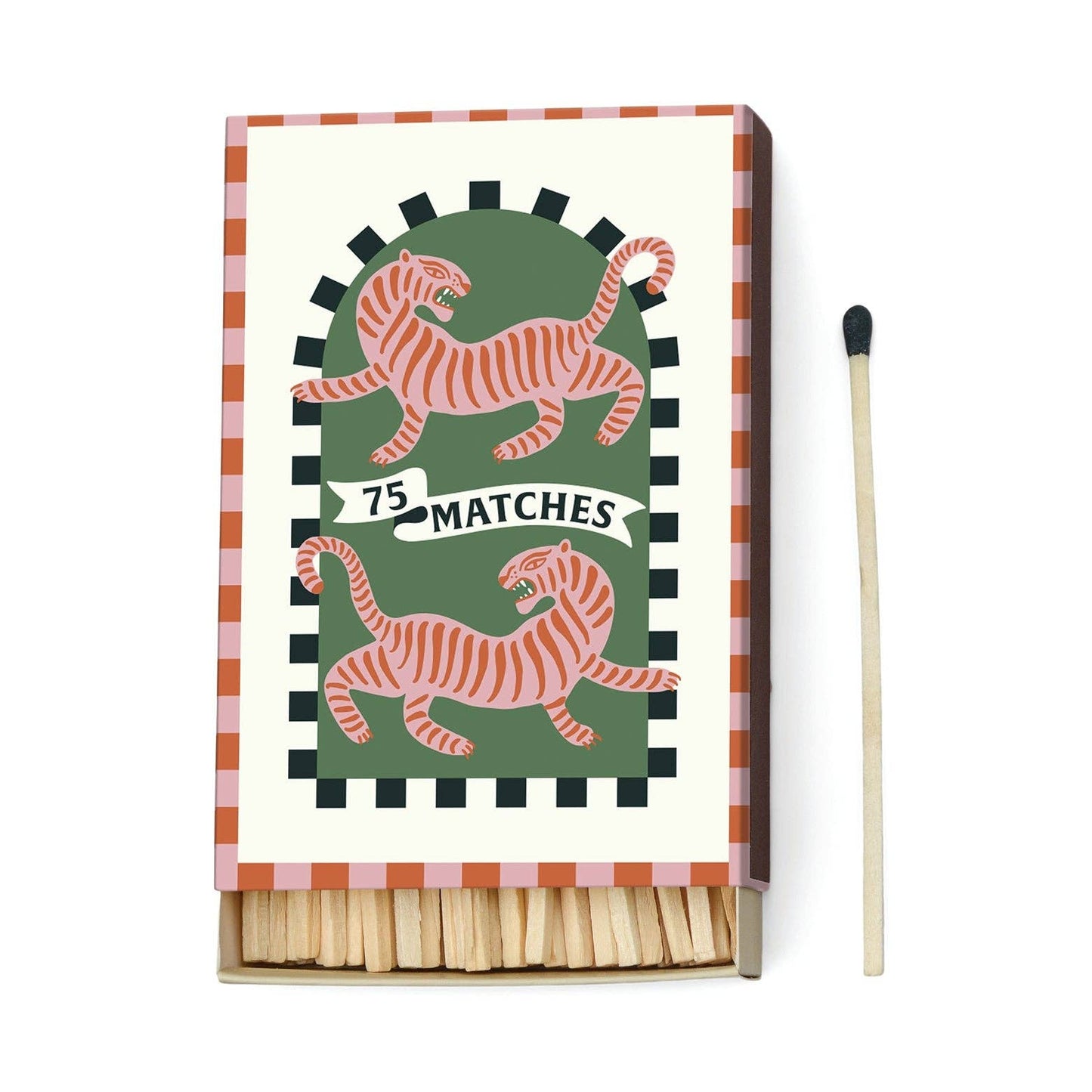 Designworks Collective | Paddywax Adopo Boxed Matches | "Tiger" - 75 matches