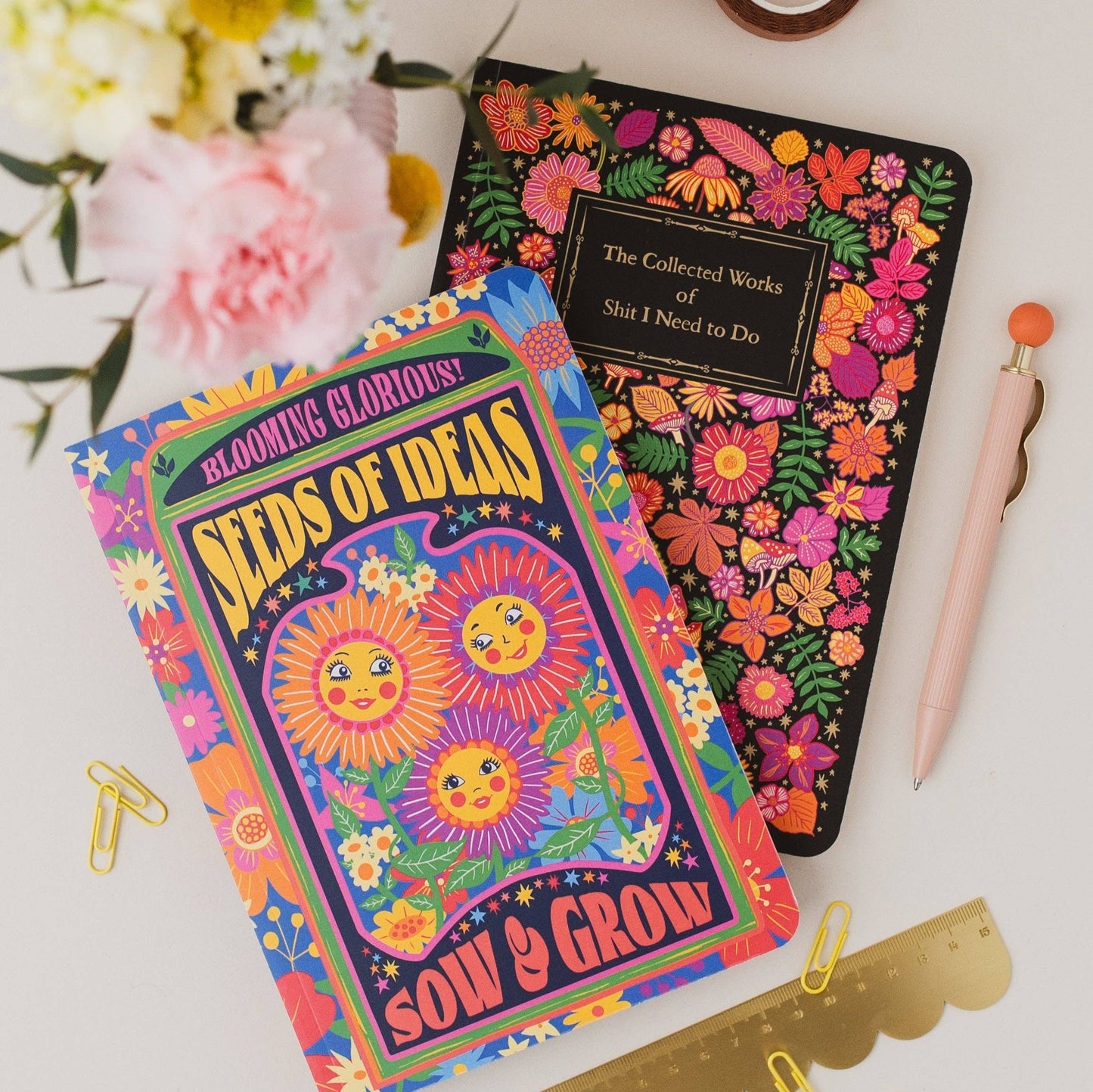 Cath Tate | A5 Notebook | Seeds of Ideas