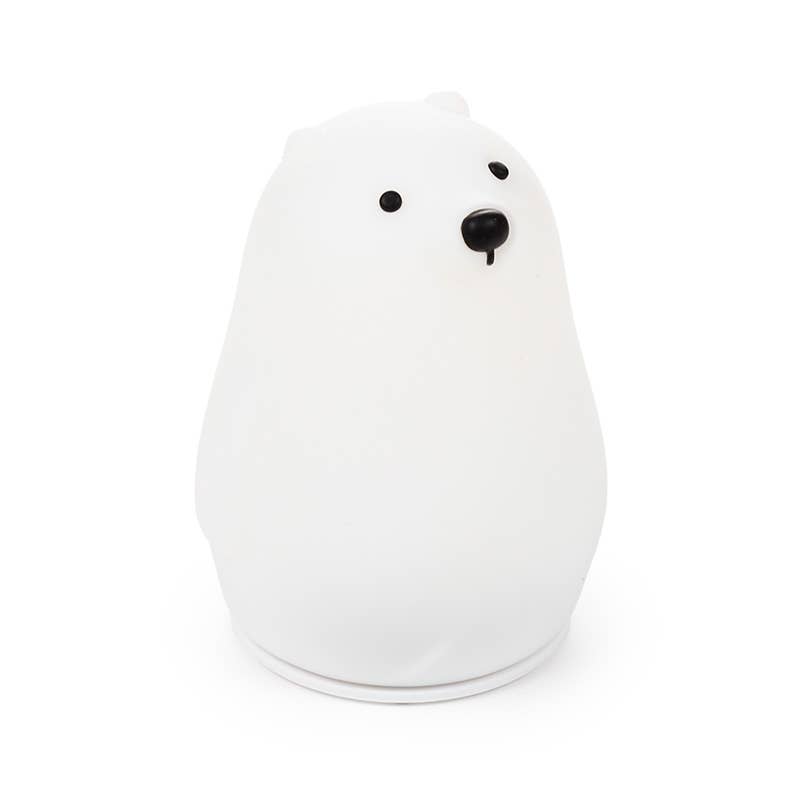 Puckator Ltd | Adoramals | LED Night Light Sleep Lamp | Polar Bear