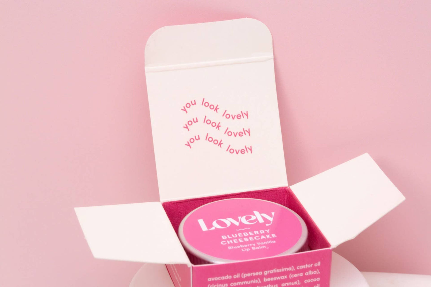 Lovely Skincare | Lip Balm | Berry Cheesecake - Berry Vanilla