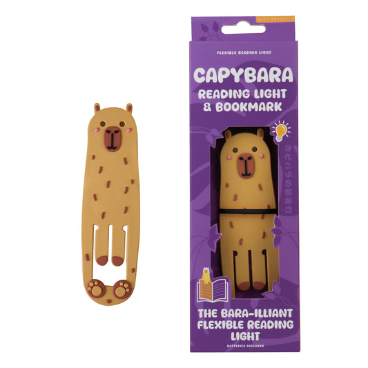 Gift Republic | Capybara Reading Light & Bookmark