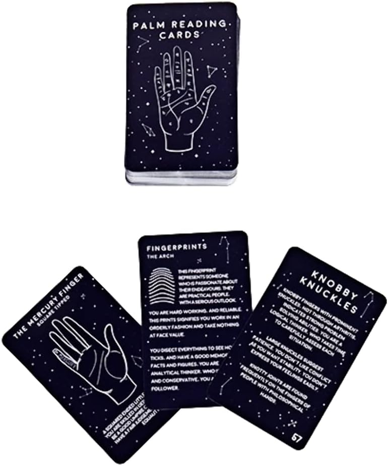 Palm Reading Cards | Set of 100 Cards