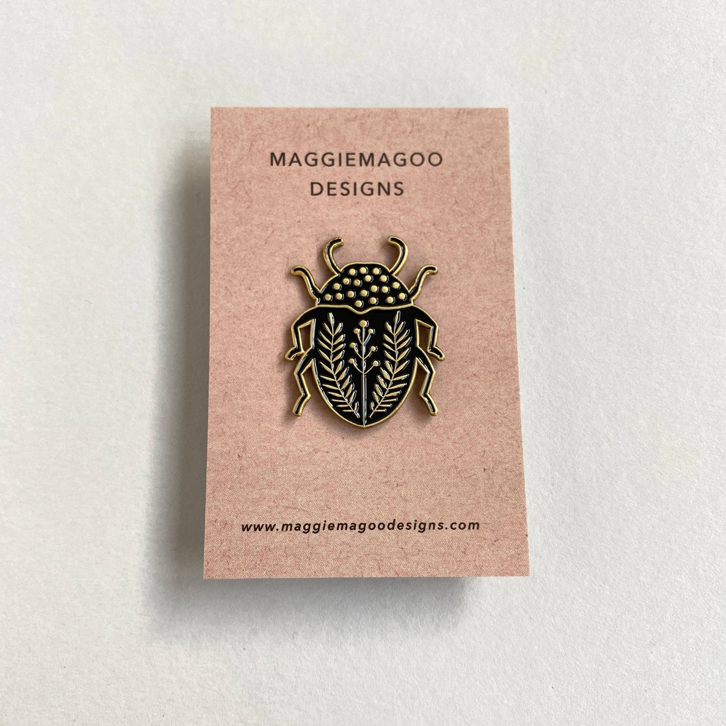Maggie Magoo | Enamel Pin Badge | Beetle
